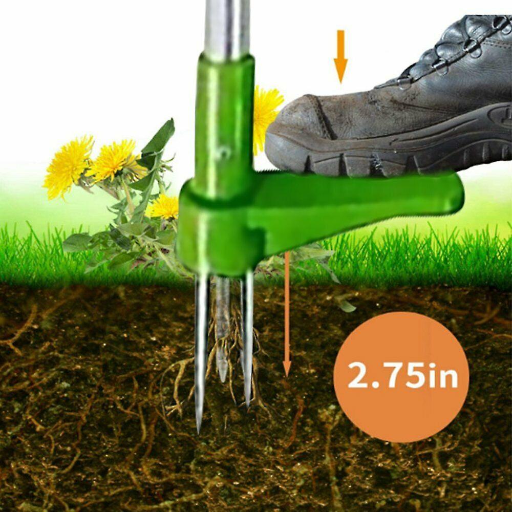 Weed Puller Weeder Twister Twist Pull Garden Lawn Root Remover Killer Tool