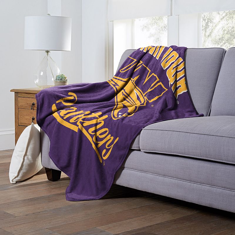 The Northwest Northern Iowa Panthers Alumni Silk-Touch Throw Blanket