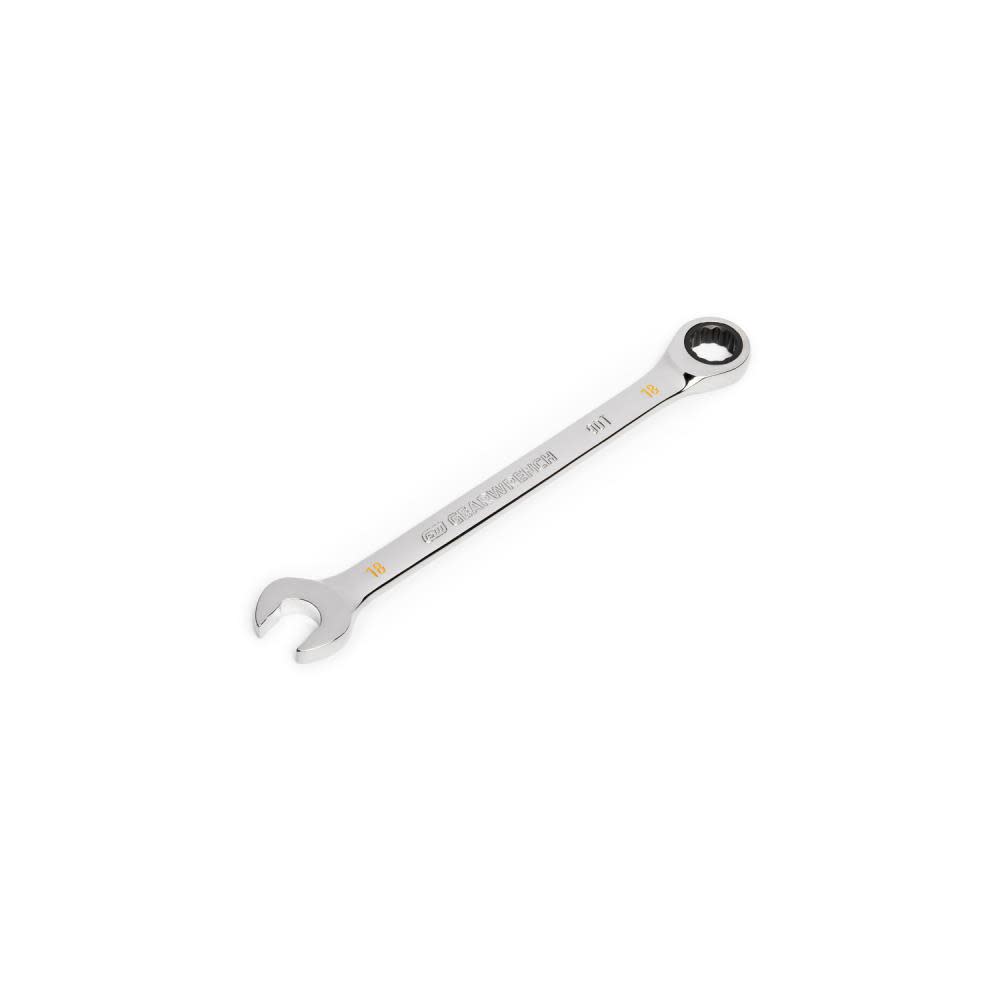 18mm 90T 12 Point Ratcheting Combination Wrench ;