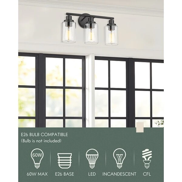 Bathroom Vanity Light, Vanity Llighting Fixtures Matte Black