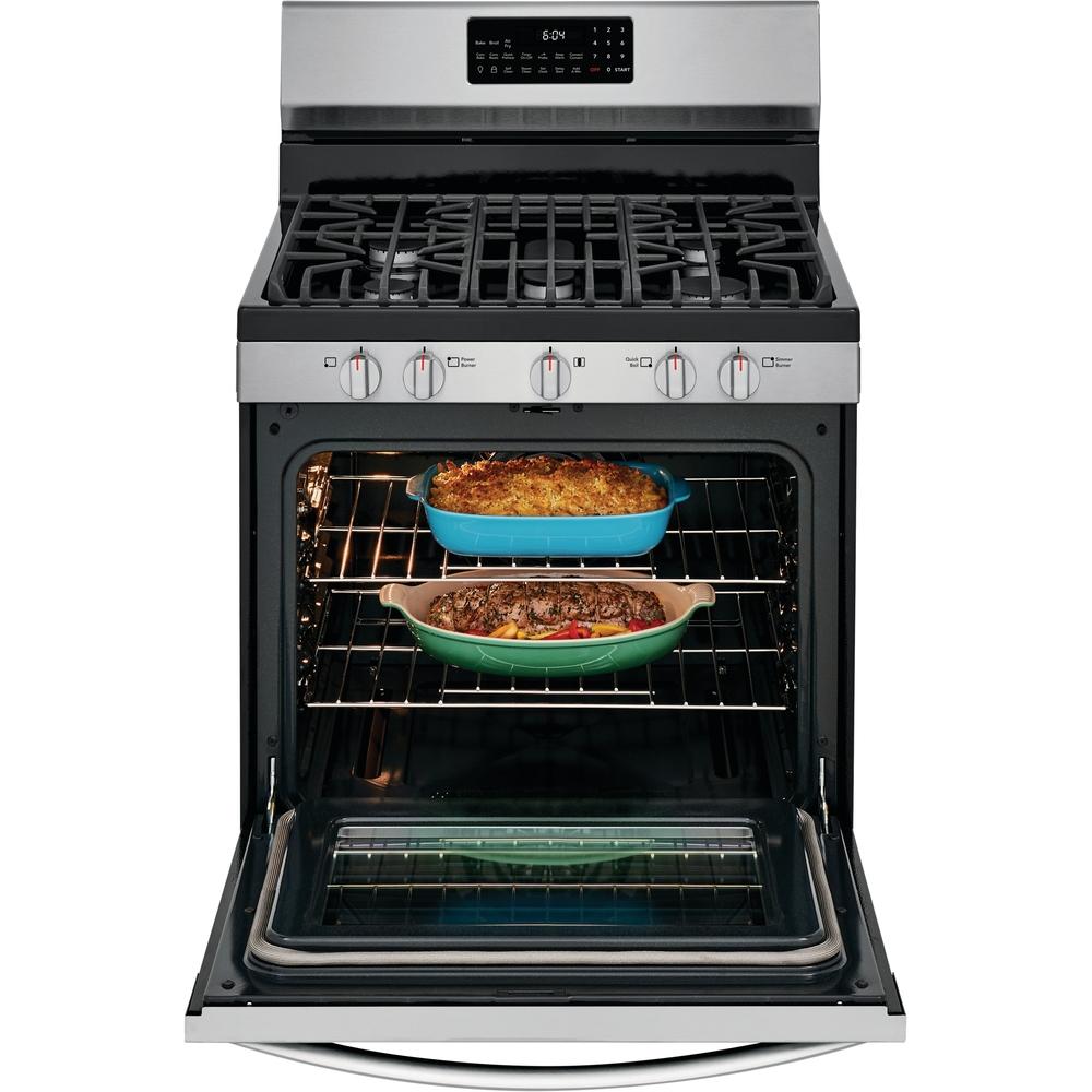 Frigidaire Gallery 30-inch Freestanding Gas Range with Even Baking Technology GCRG3060AF