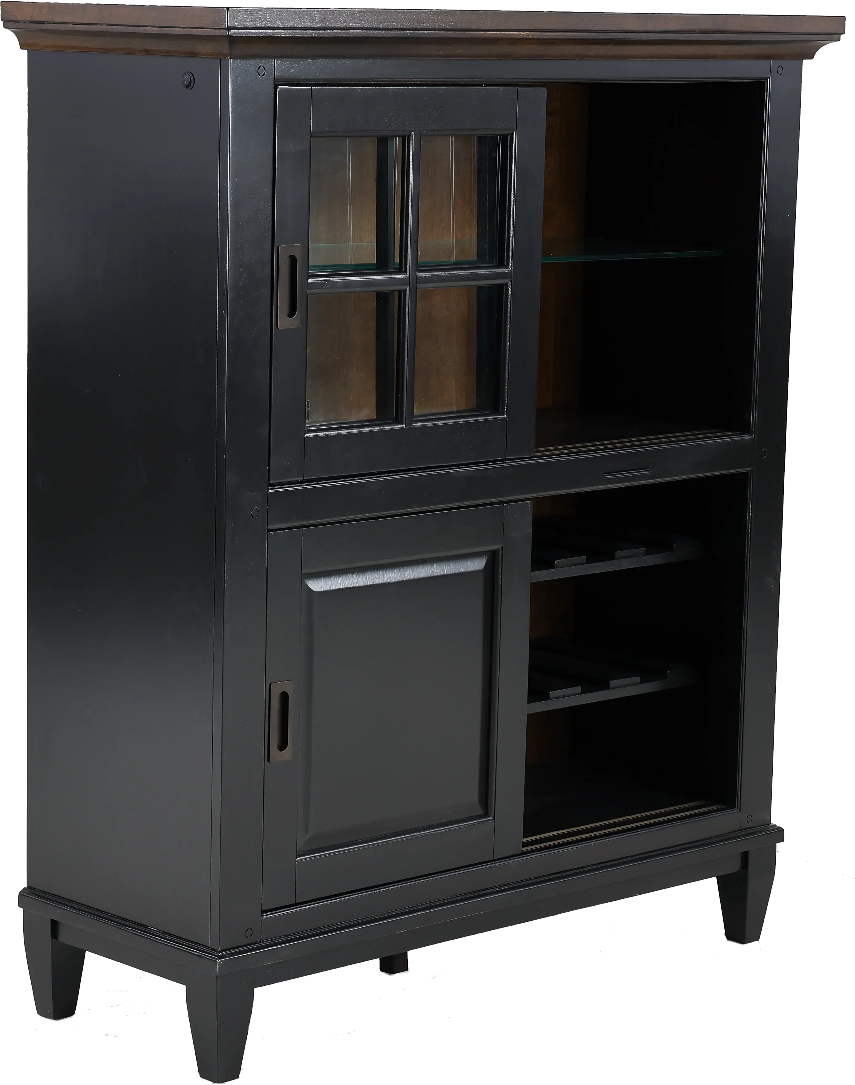 Lakeside Black Curio Cabinet