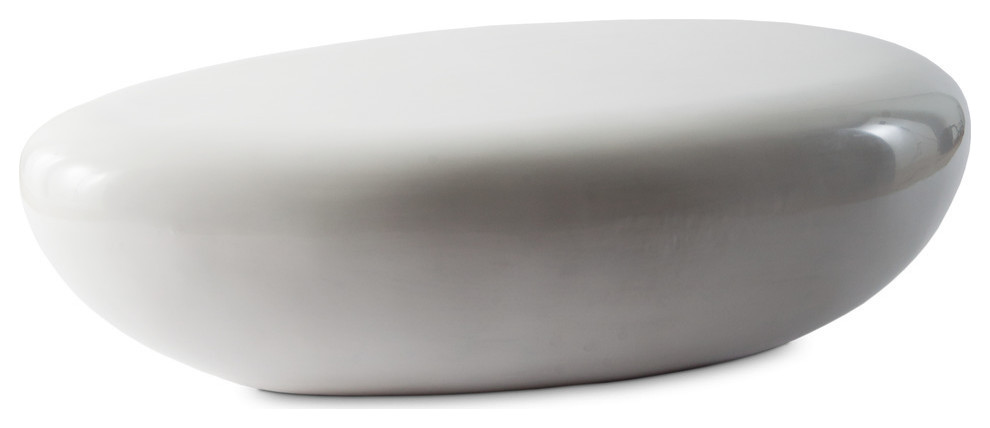 River Stone Cocktail Table Gel Coat   Contemporary   Outdoor Coffee Tables   by Phillips Collection  Houzz