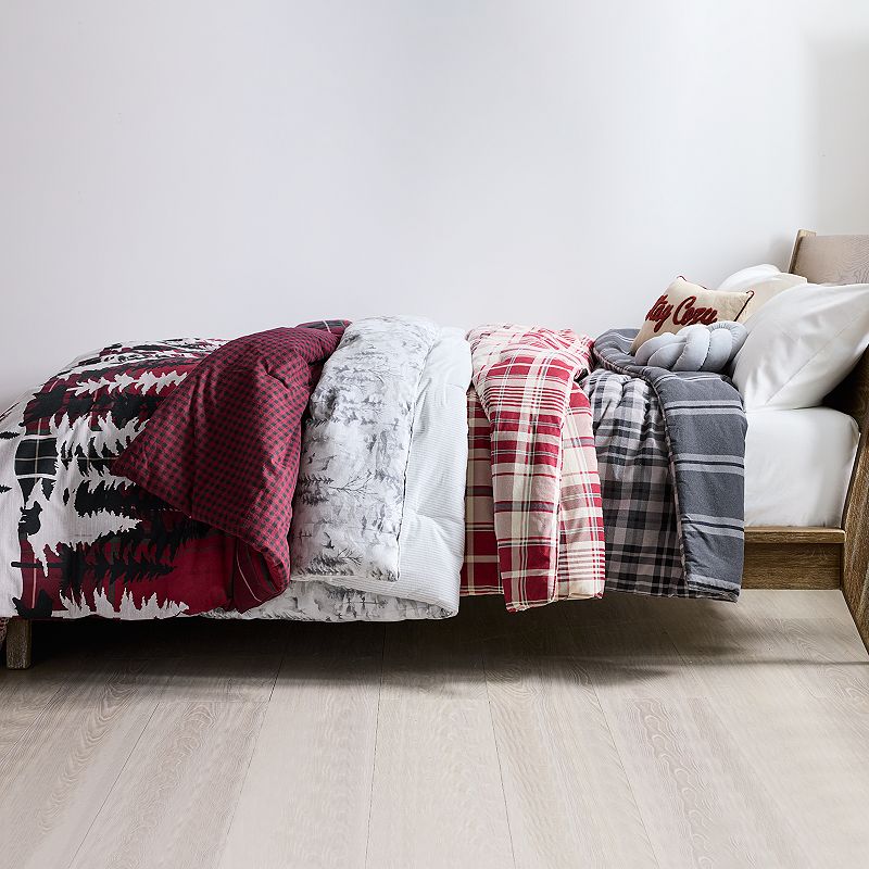 Cuddl Duds® Heavyweight Flannel Comforter Set with Shams