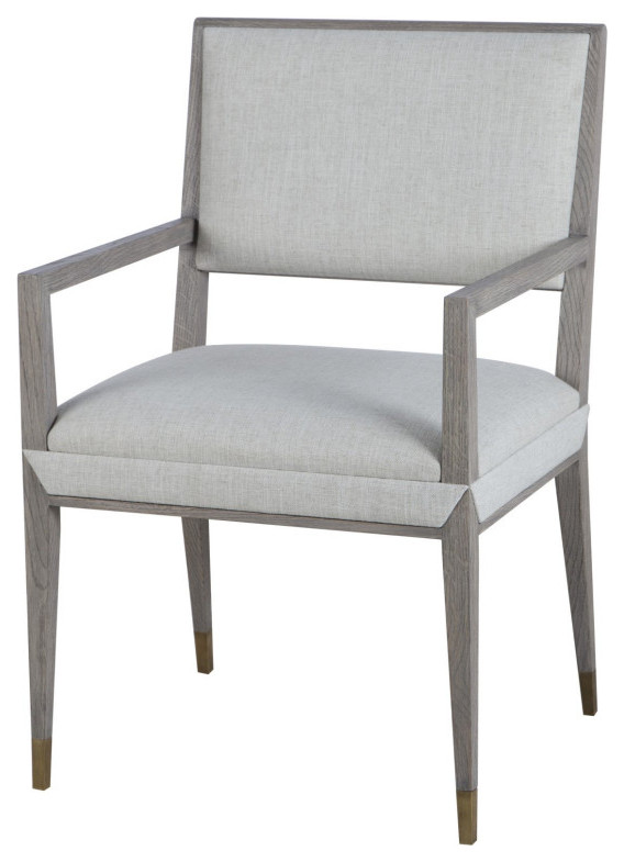 Roman Dining Arm Chair Madison Dove/Gray   Transitional   Dining Chairs   by V.S.D Furniture  Houzz