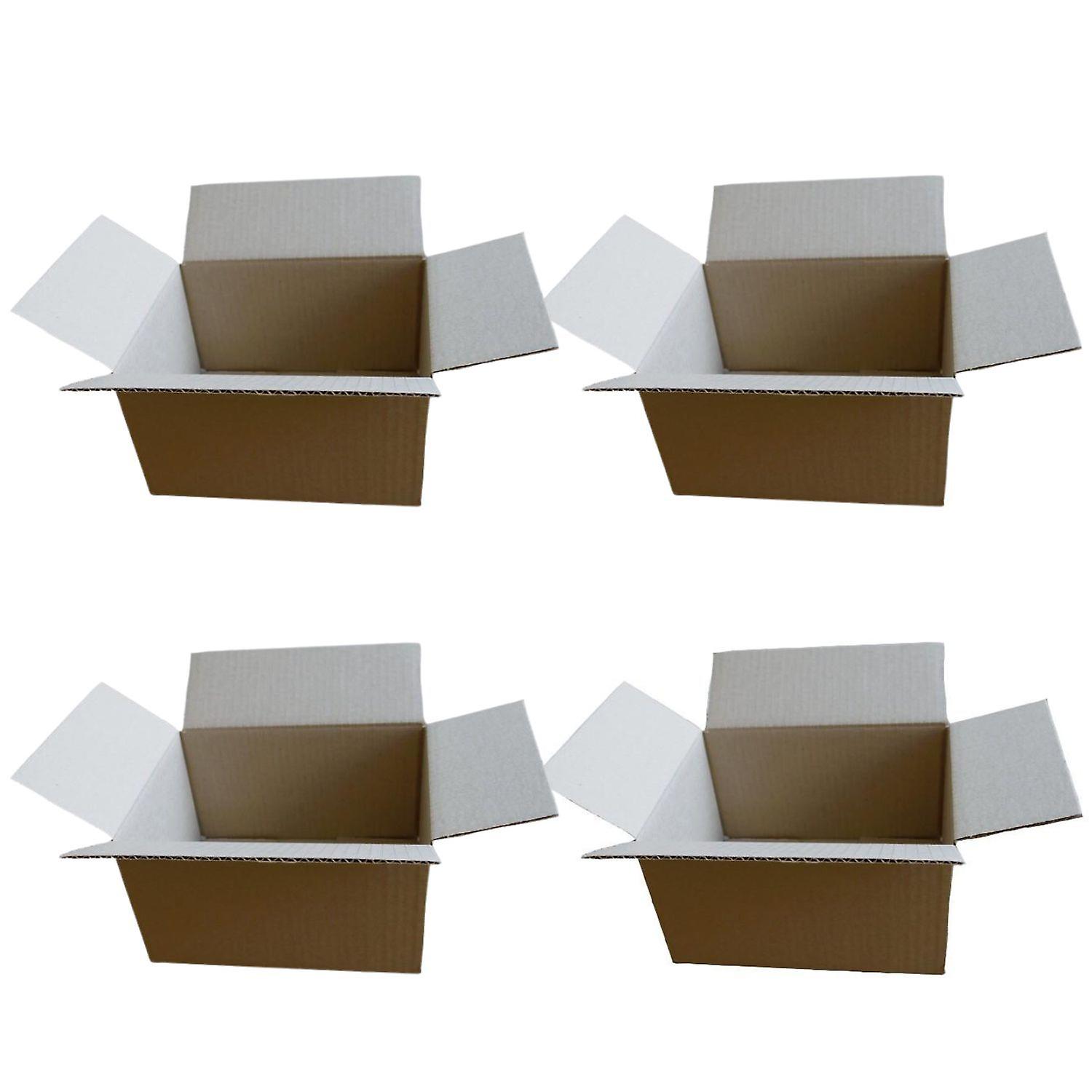 6 small packing boxes 16 x 12 x 11 cm