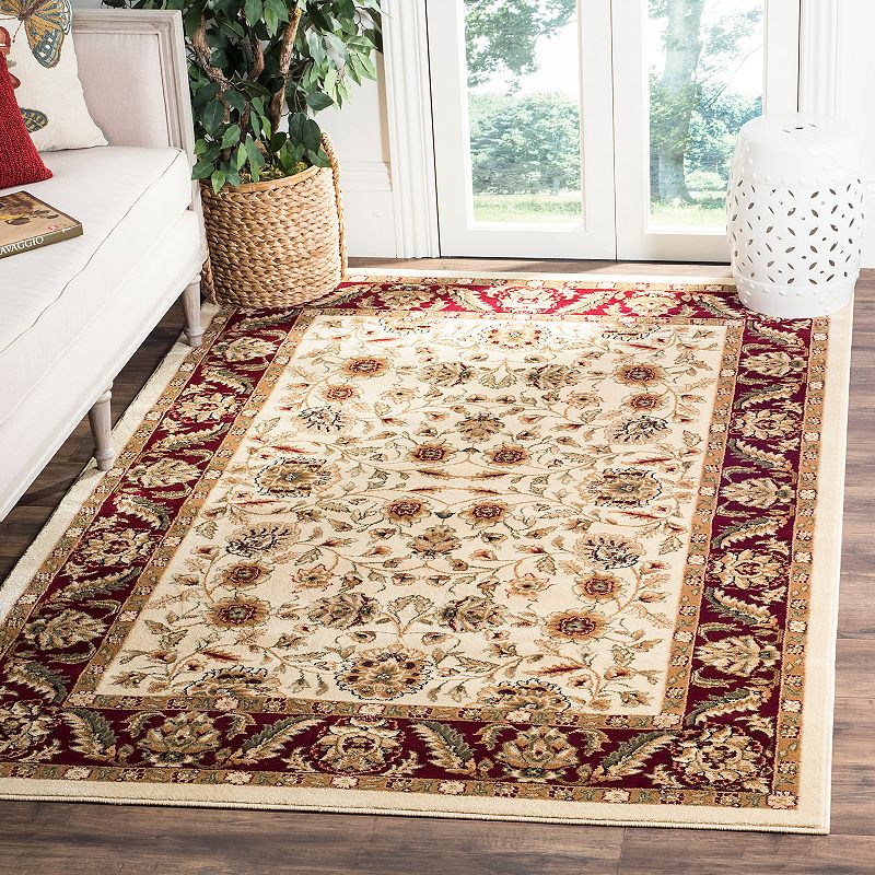 Safavieh Lyndhurst Elegant Framed Floral Rug