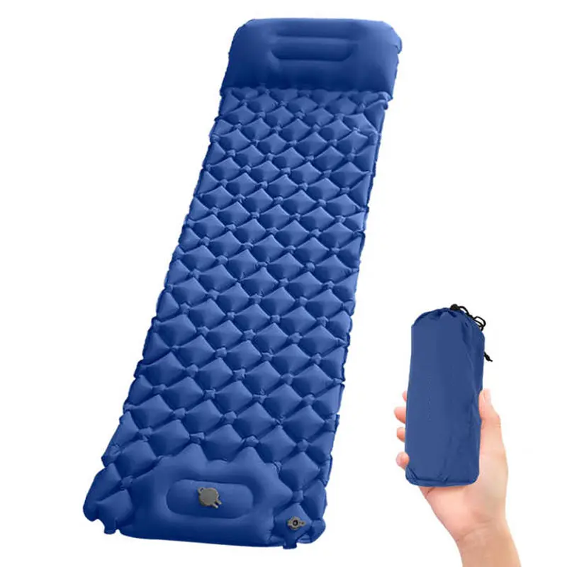 Aji Widely Applicable 2 Persons Outdoor Mat Beach Camping Self Bed Air Bed Mattress Inflatable Mattresses