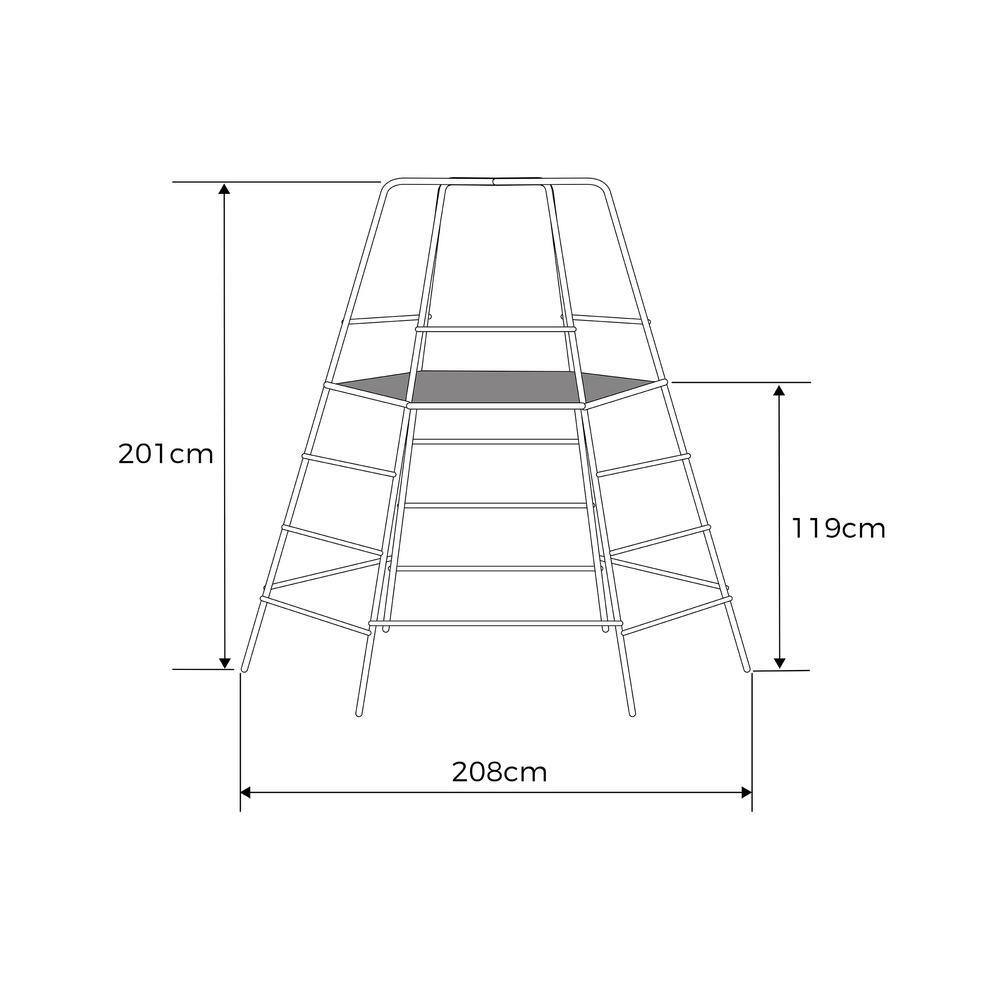 TP Toys Explorer Metal Climber Frame Playset TP850