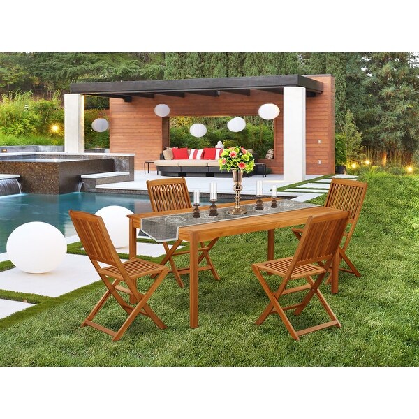 East West Furniture Patio Dining Sets