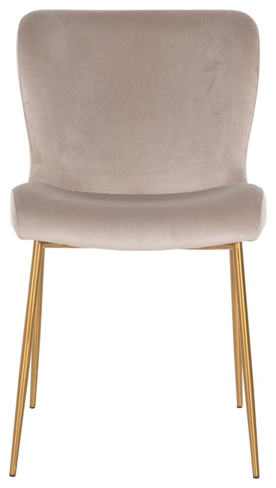 Contemporary Velvet Dining Chair  OROA Odessa   Midcentury   Dining Chairs   by Oroa   Distinctive Furniture  Houzz