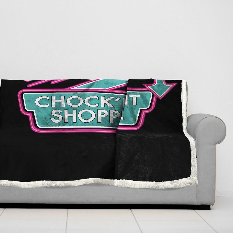 Riverdale Pops Chock'Lit Shoppe Sherpa Back Blanket