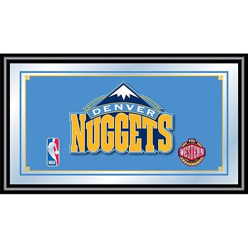 Denver Nuggets NBA Framed Logo Mirror