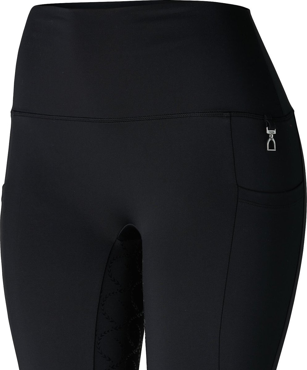 Horze Equestrian Womens Gillian Silicone Full Seat Tights