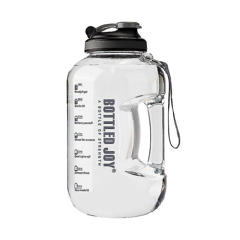 1pcs Sports Water Bottle Big Water Bottle Motivational Water Bottle With Ti