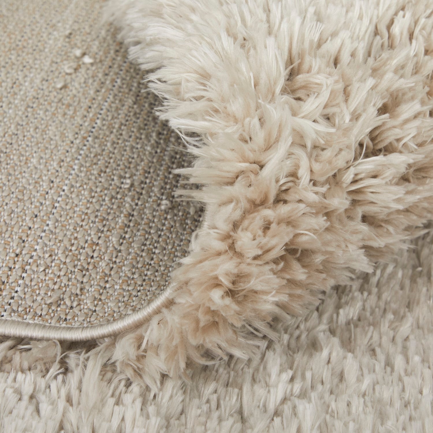 Loman Solid Color Beige Rug