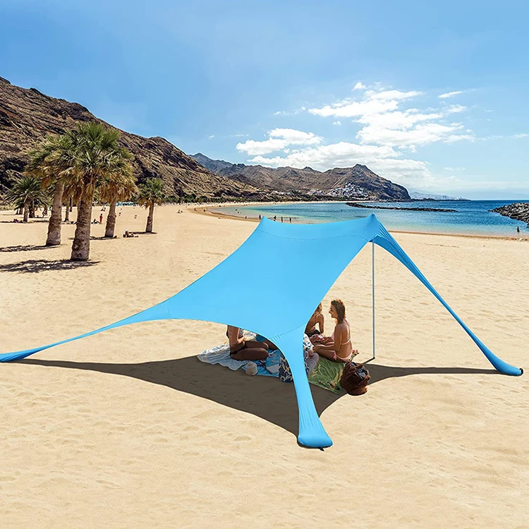 Manufactory Fashionable Outdoor Pop Up UV50 Beach Tent Beach SunShade tent