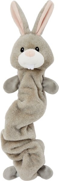 Frisco Bunny Bungee Plush Squeaky Dog Toy