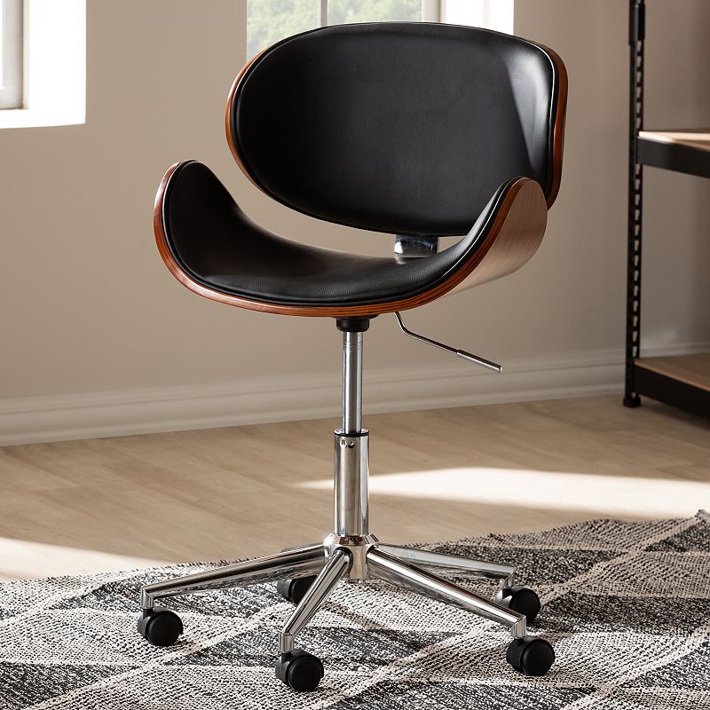 Baxton Studio Ambrosio Adjustable Office Chair