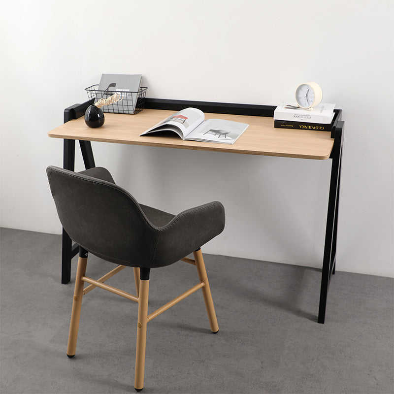 YARA Study Desk 118cm - Black & Natural