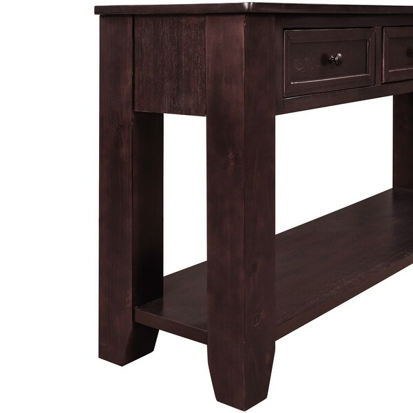 Console Table with 3 Drawers and 1 Shelf