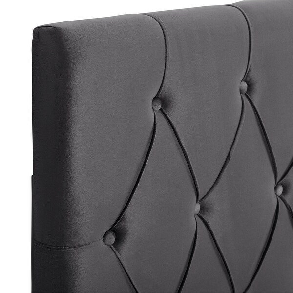 CorLiving Catalina Velvet Twin Headboard - - 36790365