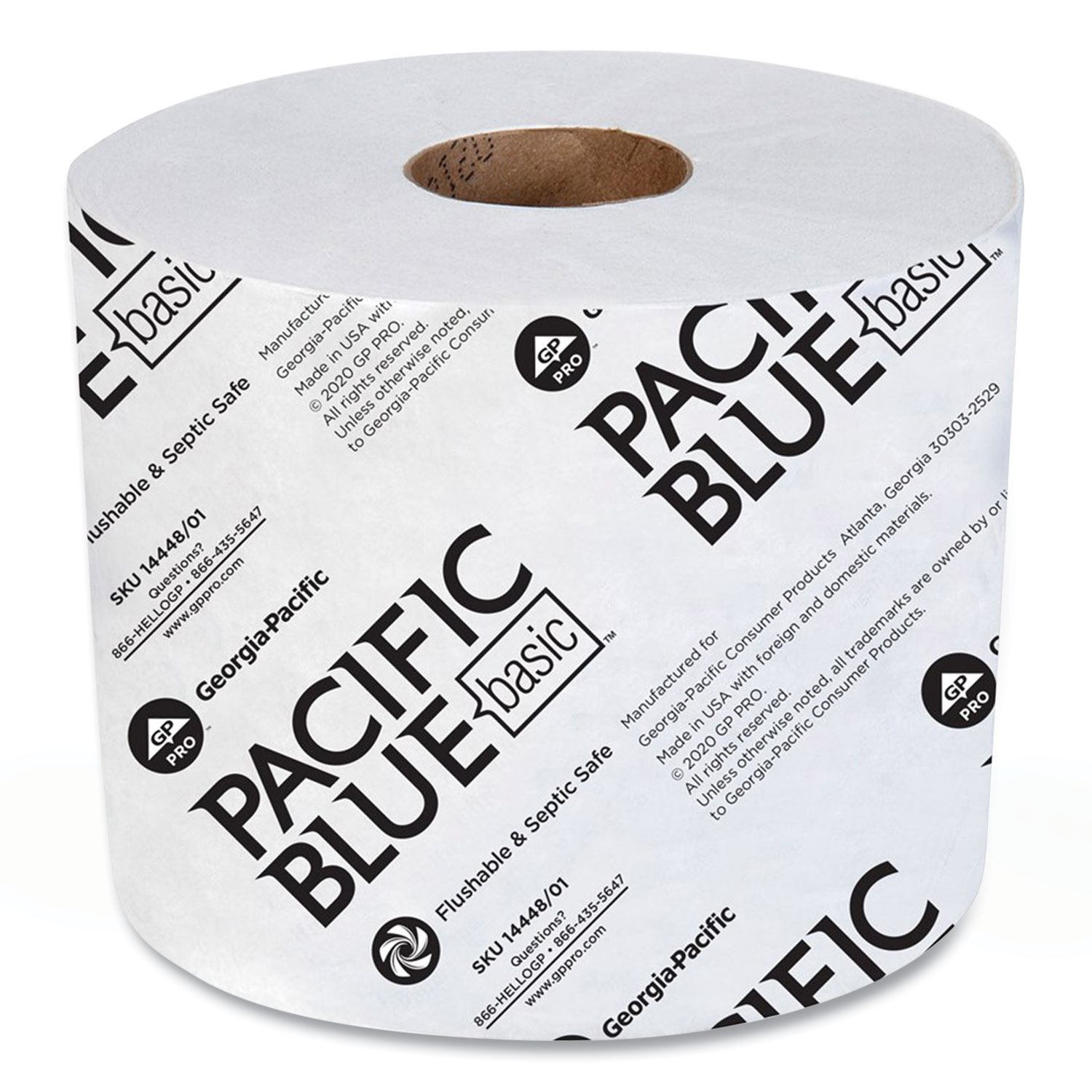 Pacific Blue Basic High-Capacity Bathroom Tissue by Georgia Pacificandreg; Professional GPC1444801