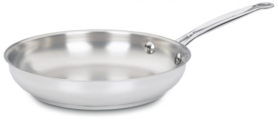 Cuisinart Chef'S Classic Stainless Steel 10" Open Skillet