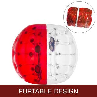 VEVOR Bubble Soccer Ball 5 ft. Inflatable Bumper Balls with PVC Material Inflatable Body Zorb Ball for ParkBeachPlay Center 1.5MCQPPQTMHSSP01V0