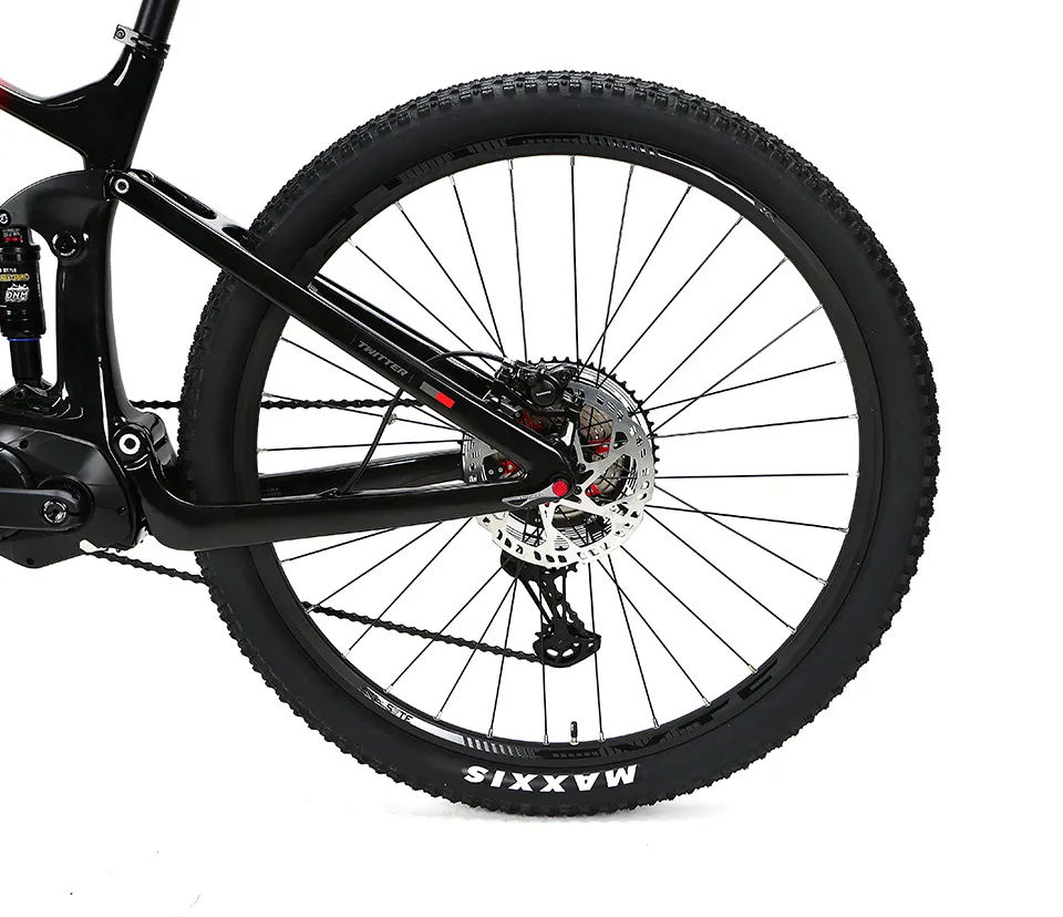 GALAXY 29inch carbon fiber frame hybrid bikes full suspension dirt adult mid drive bicycle electric mountain bike