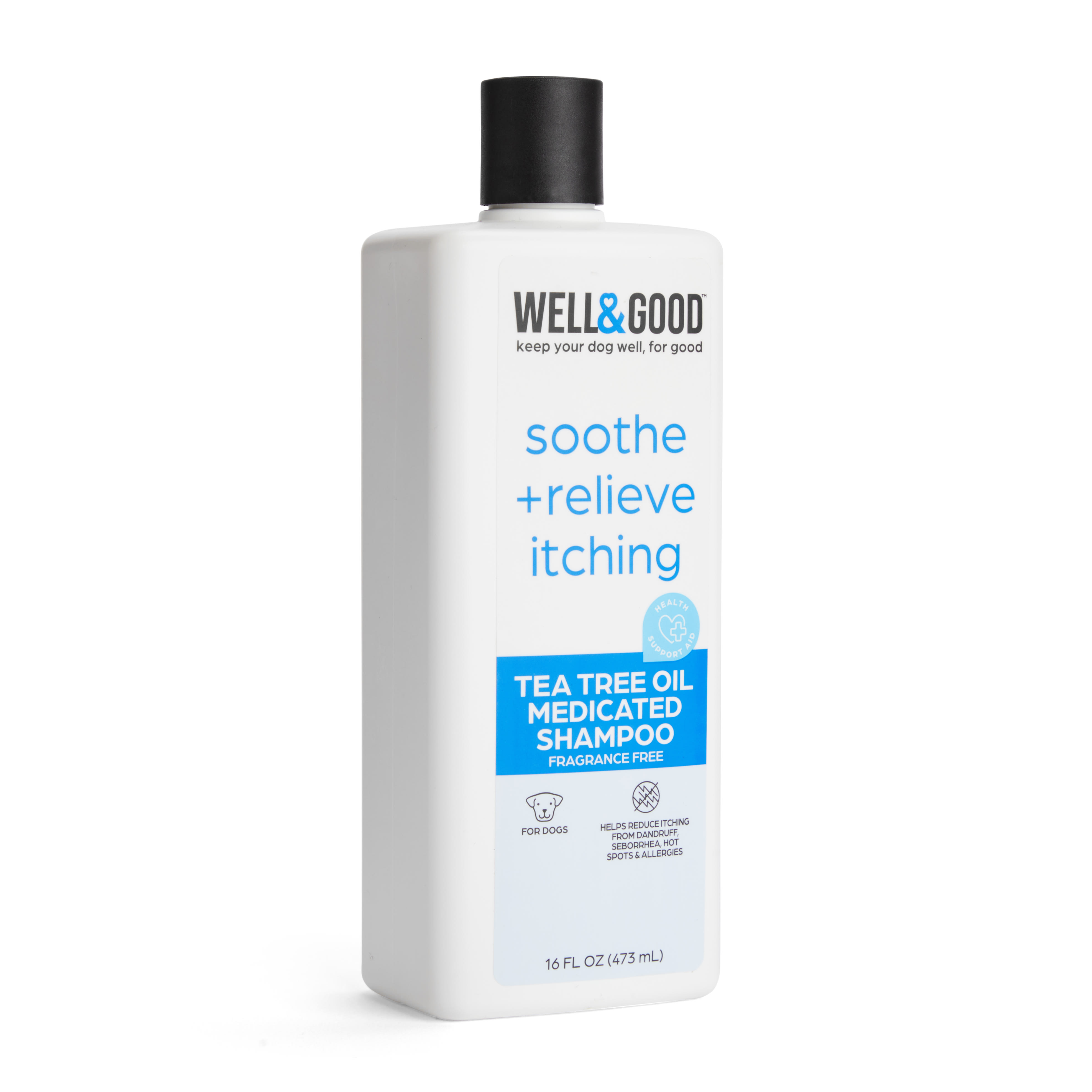 Well  Good Tea Tree Medicated Dog Shampoo， 16 fl. oz.