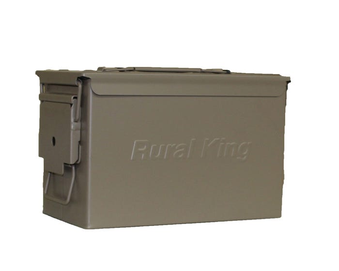 Green Metal Ammo Can - .50 Cal. M2A1