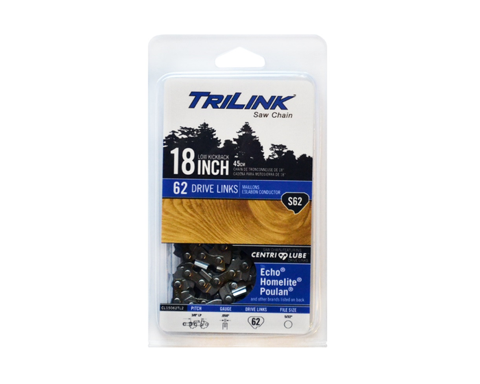 TriLink Saw Chain 18 inch Chain w/ 62 Drive Links CL15062TL2