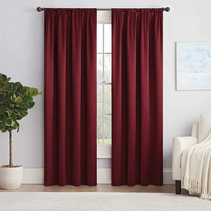 eclipse Solid Thermapanel Room-Darkening 1-Panel Window Curtain