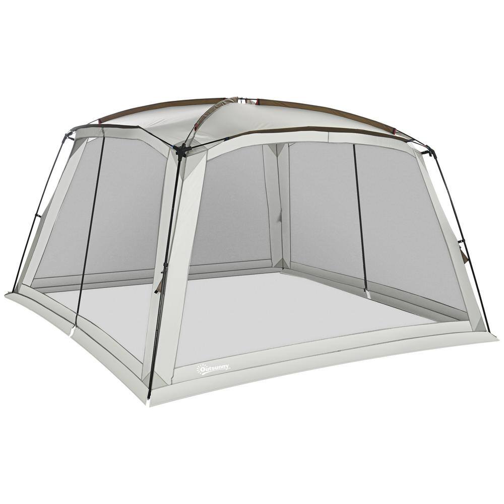 Outsunny 8-Person UV 50 Plus Screen Tent A20-327V00WT