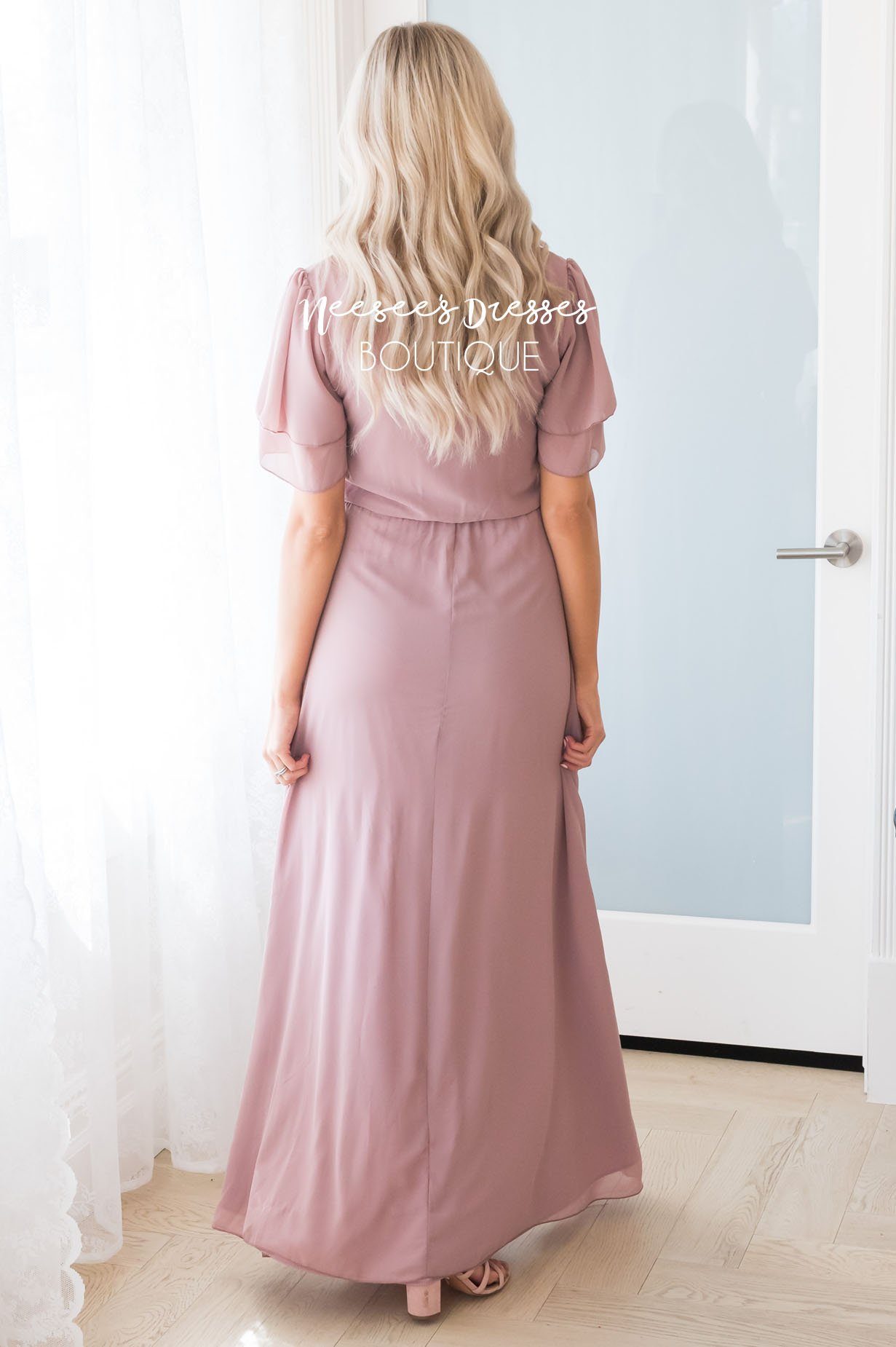 The Chloe Chiffon Maxi Dress