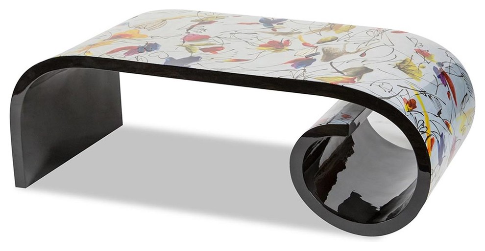 Aico Furniture Illusions Cocktail Table FS ILUSN 087   Contemporary   Coffee Tables   by Emma Mason  Houzz