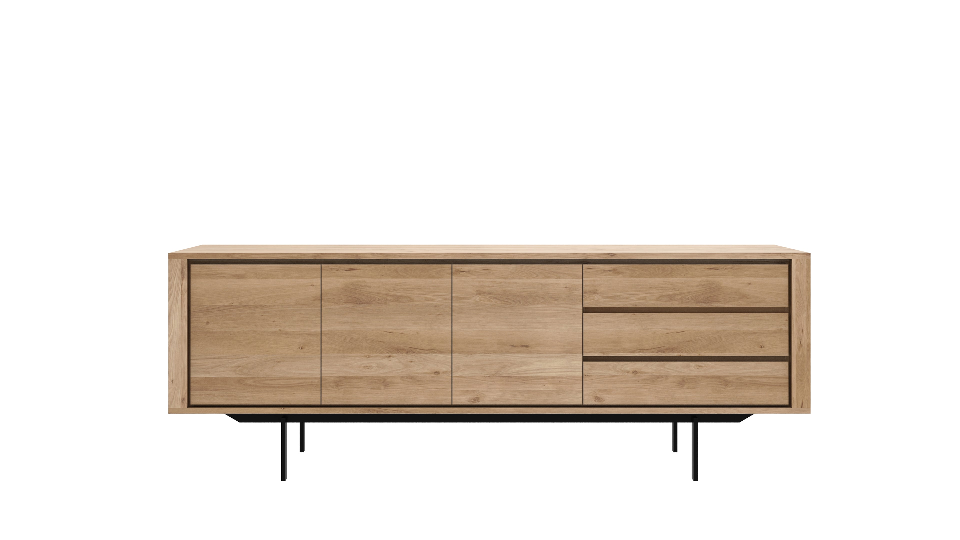 Oak Shadow Sideboard in Various Sizes