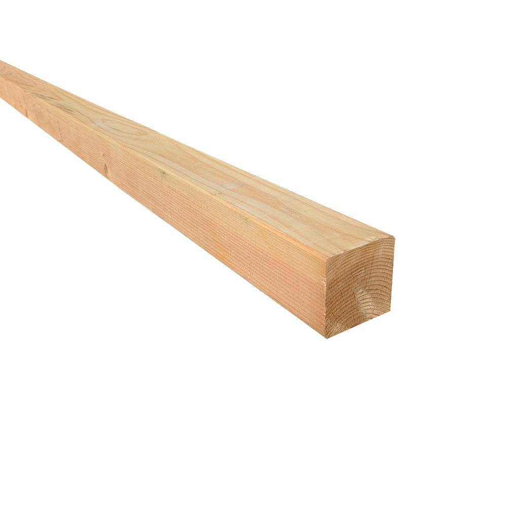 4 in. x 4 in. x 8 ft. Untreated Douglas Fir Dimensional Lumber 279542