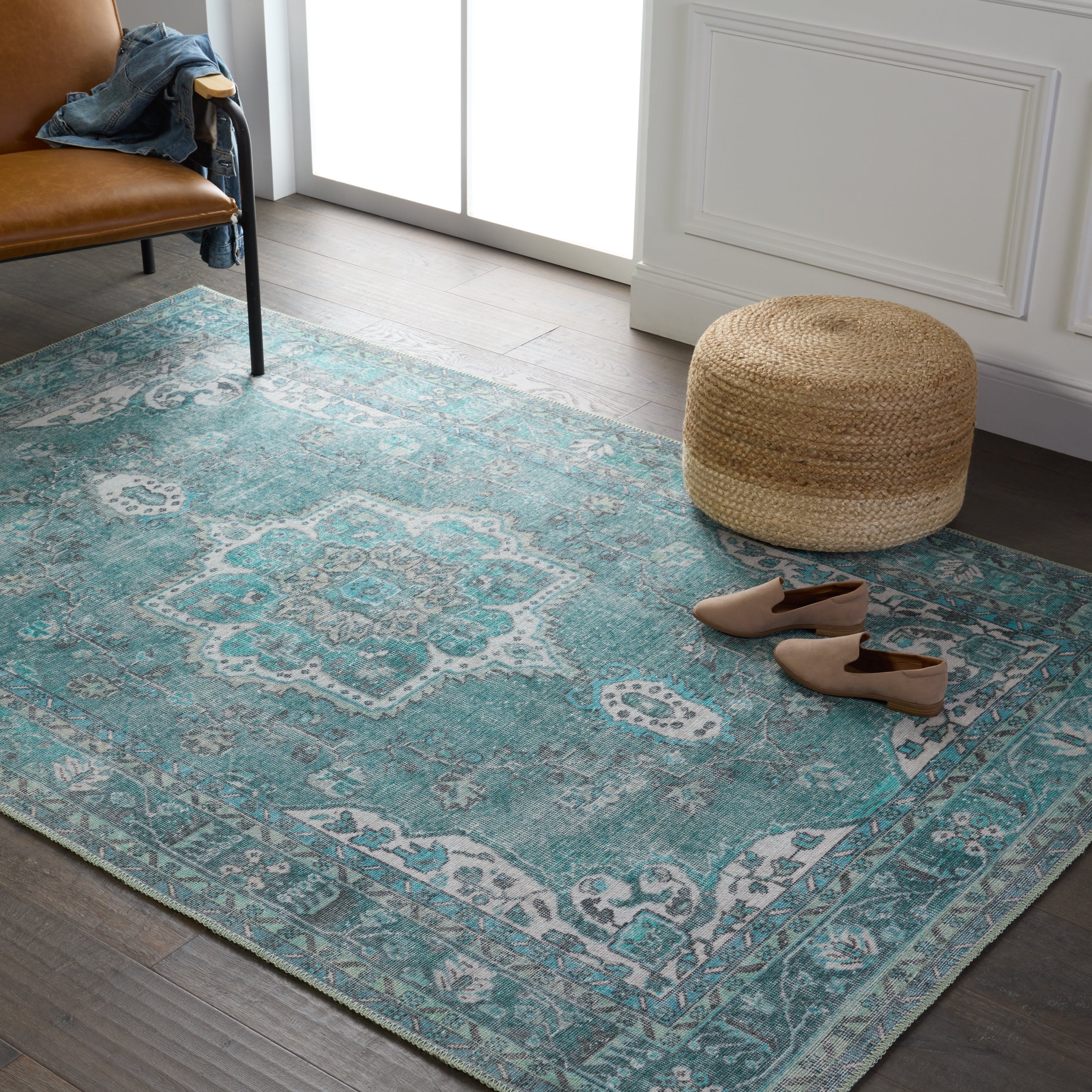 Harman Tamara Teal & Green Rug