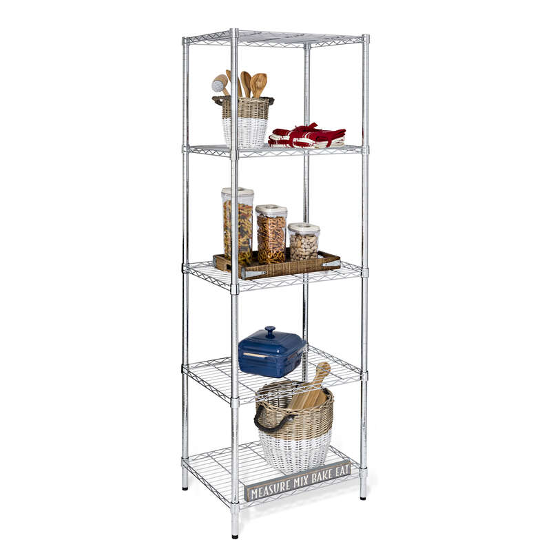 Honey-Can-Do 72 in. H X 24 in. W X 18 in. D Steel Multi Rack Shelving Unit