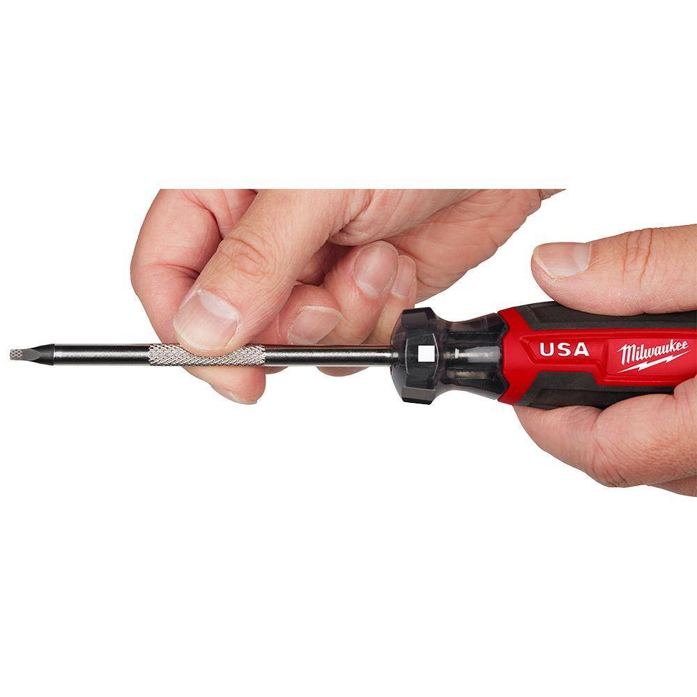 MW 4 in. #2 Square Screwdriver with Cushion Grip MT218