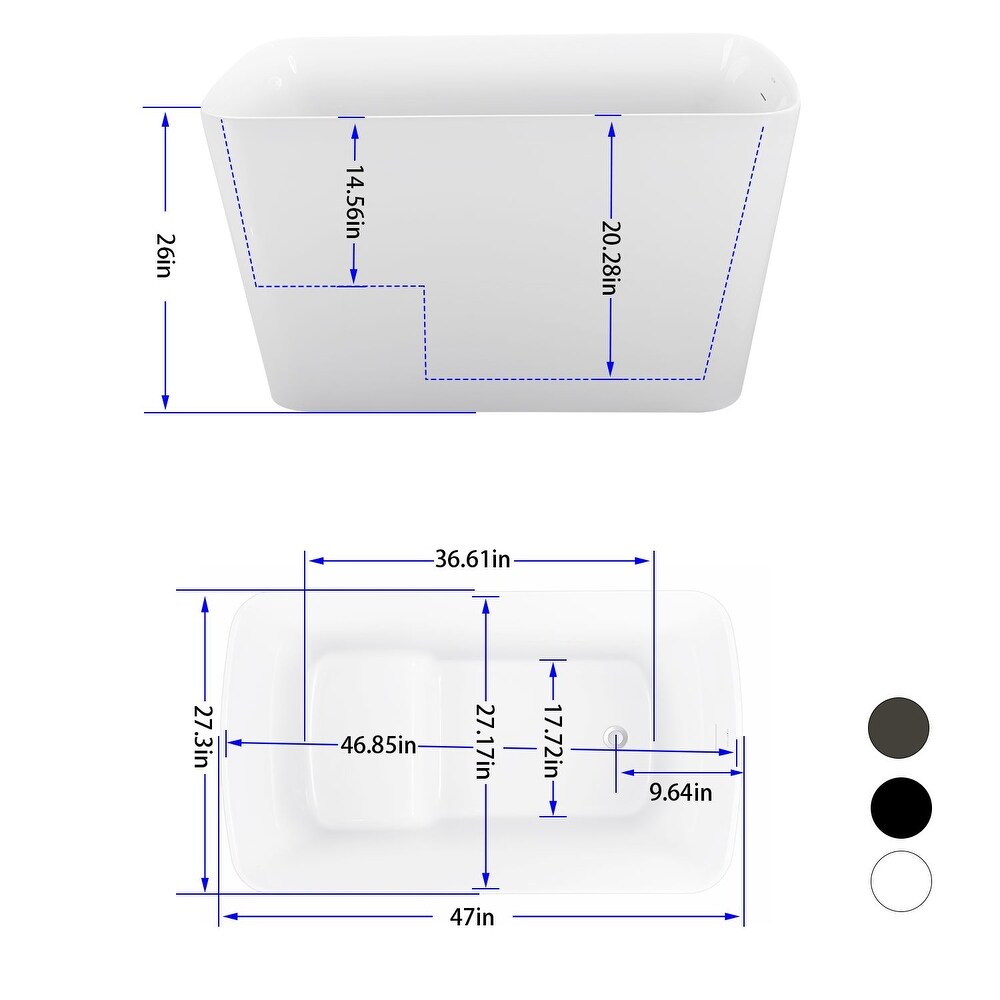 Acrylic Freestanding Bathtub   47