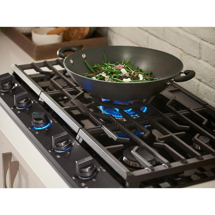 NA36N9755TMAA 36quot Chef Collection Gas Cooktop with 22K BTU Du