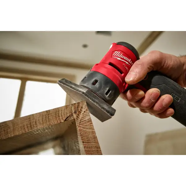 Milwaukee 12-Pack Assorted M12 FUEL Orbital Detail Sander Grit Mesh Sanding Sheets