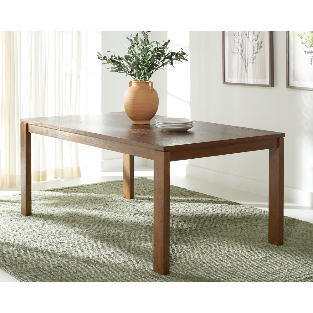 SAFAVIEH Couture Collection Deirdra Wooden Dining Table   70\