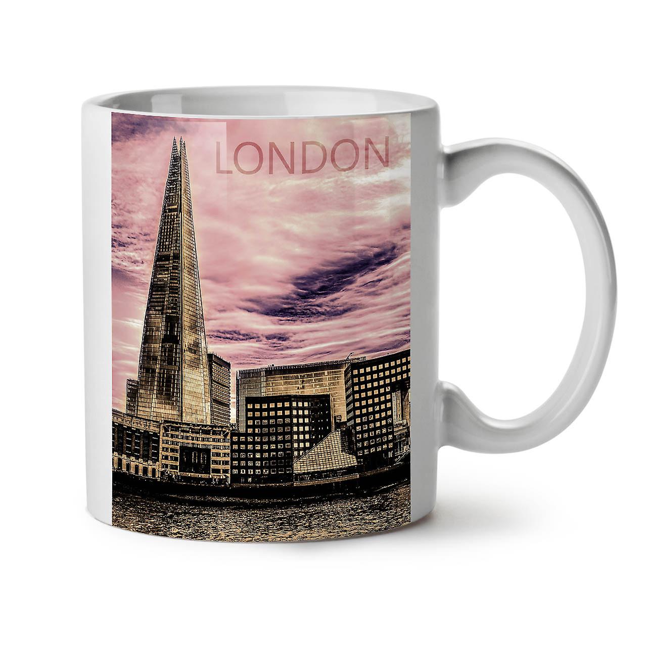 Building UK London NEW White Tea Coffee Ceramic Mug 11 oz | Wellcoda