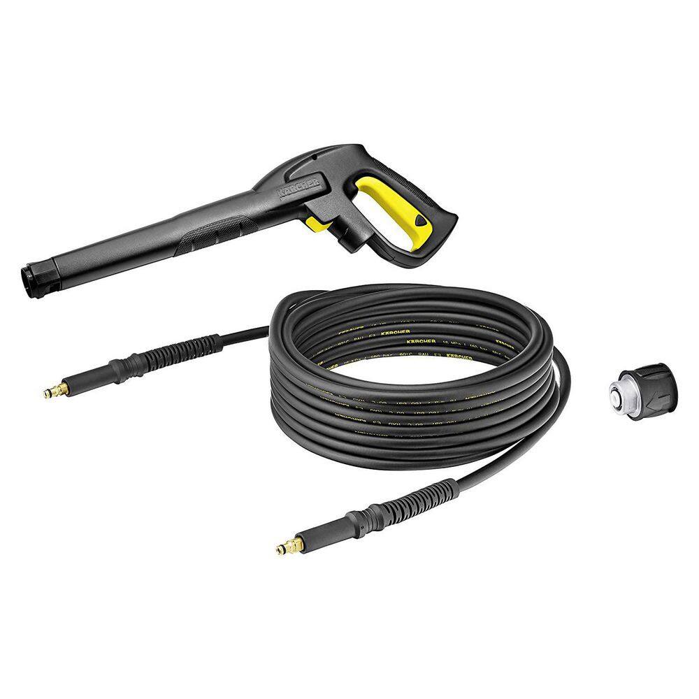 Karcher 2000 PSI Max Pressure Washers Trigger Gun and 25 ft. Replacement Hose Kit for Electric K2K3K4K5 2.643-910.0