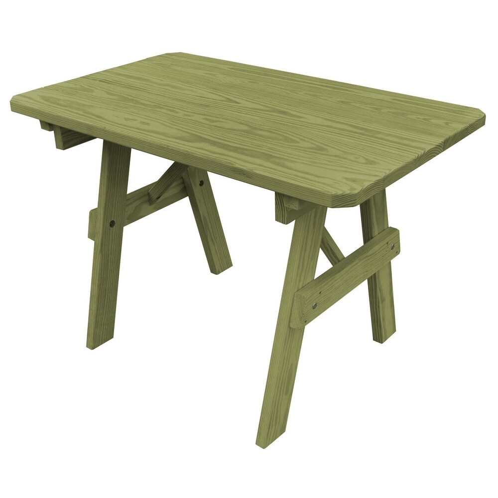 Pine 4' Traditional Picnic Table