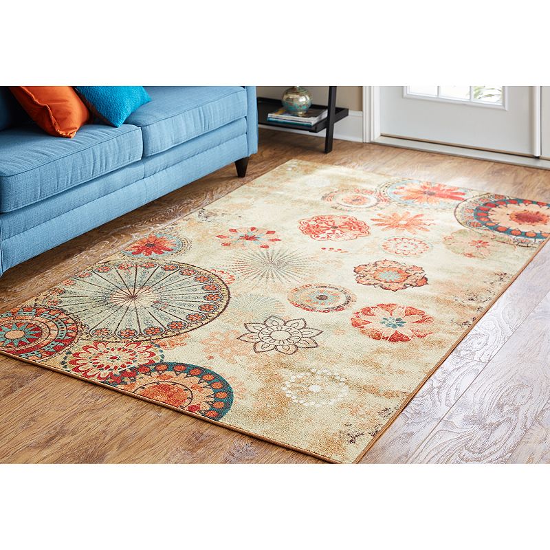 Mohawk® Home Alexa Medallion Indoor Outdoor Accent Area Rug